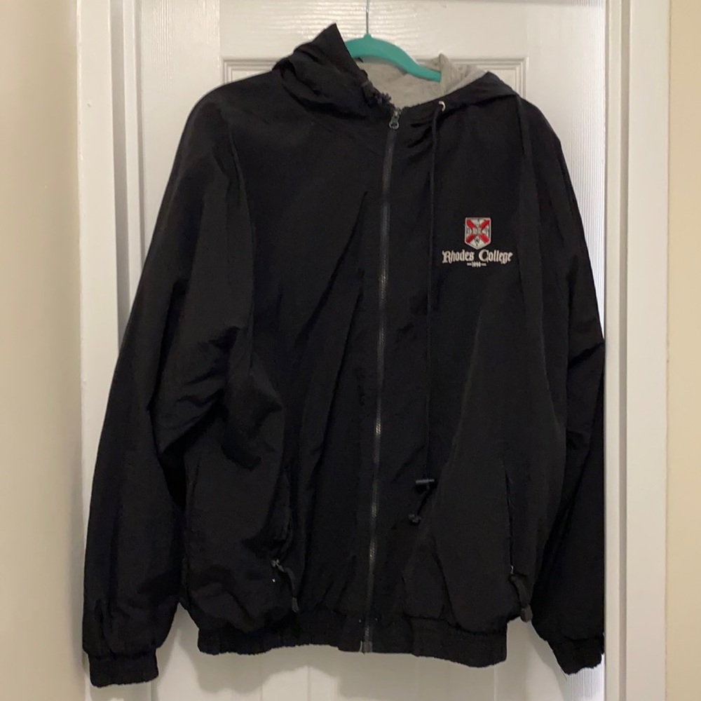Unisex weather proof jacket, black, size large